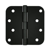 Deltana S44R51B flat black door hinge