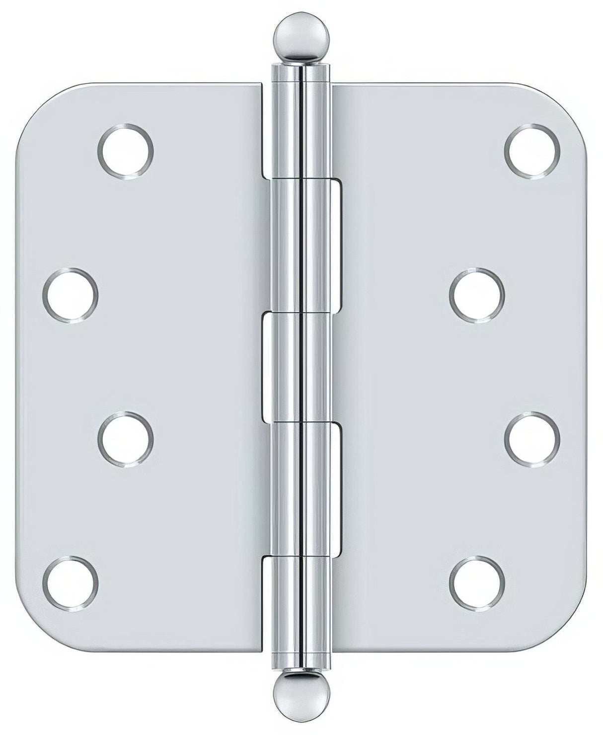 Deltana S44R526-BT polished chrome door hinge