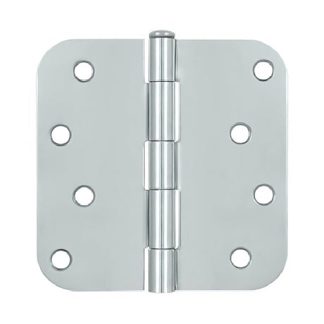 Deltana S44R526 bright chrome door hinge
