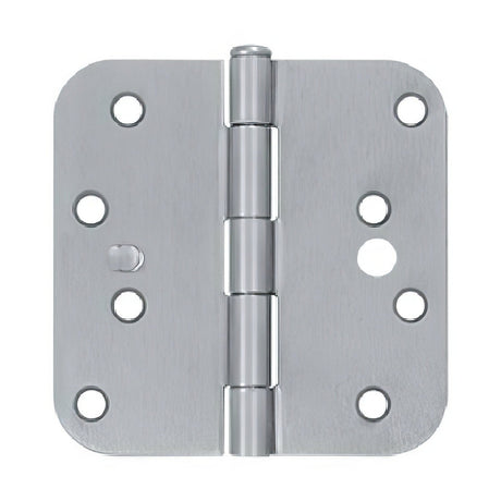 Deltana S44R526D-SEC brushed chrome door hinge