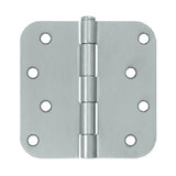 Deltana S44R526D satin chrome door hinge