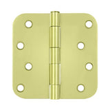 Deltana S44R53 bright brass door hinge