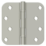 Deltana S44R5BB15 satin nickel door hinge