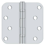 Deltana S44R5BB26 chrome door hinge