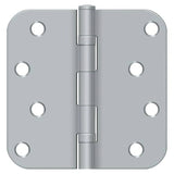 Deltana S44R5BB26D brushed chrome door hinge