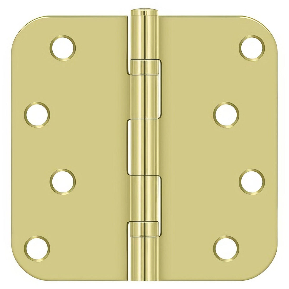 Deltana S44R5BB3 polished brass door hinge
