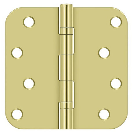 Deltana S44R5BB3 polished brass door hinge