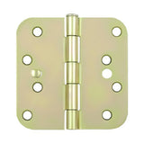 Deltana S44R5BK2D-S zinc plated door hinge