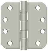 Deltana S44R5HDB15 satin nickel door hinge
