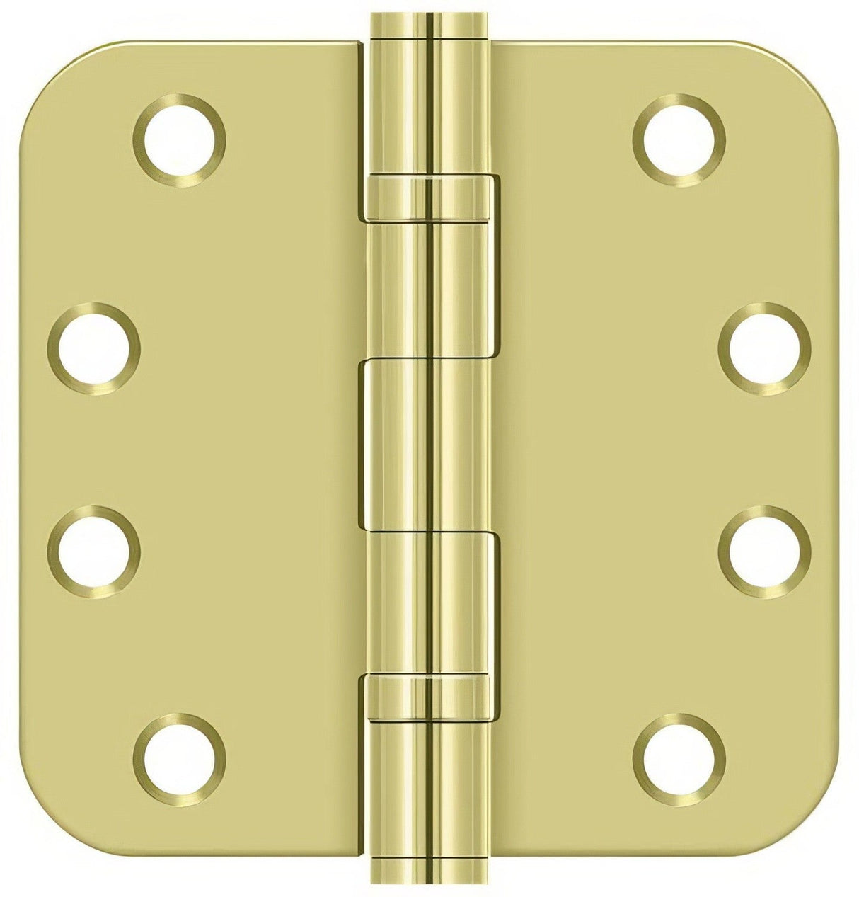 Deltana S44R5HDB3 polished brass door hinge