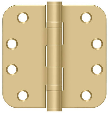 Deltana S44R5HDB4 brushed brass door hinge