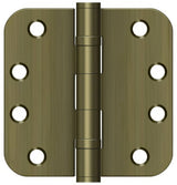 Deltana S44R5HDB5 antique brass door hinge