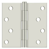 Deltana S44U14-R bright nickel door hinge