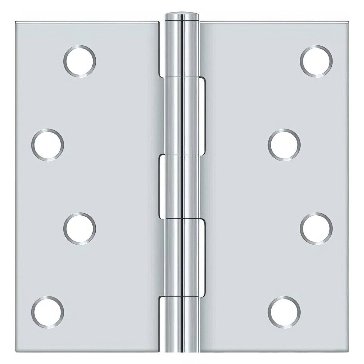 Deltana S44U26-R polished chrome door hinge