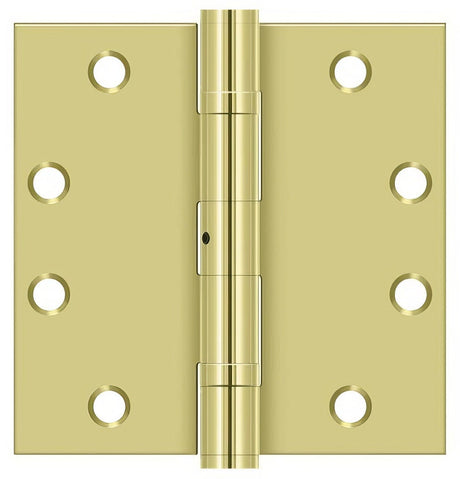 Deltana S45BBNU3 polished brass door hinge