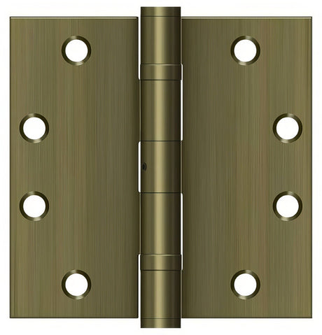Deltana S45BBNU5 antique brass door hinge