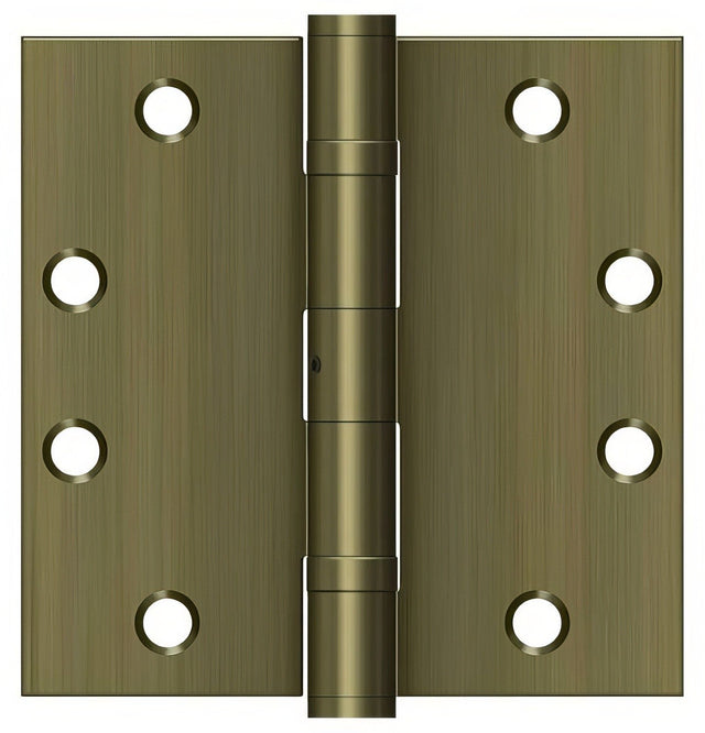 Deltana S45BBNU5 antique brass door hinge