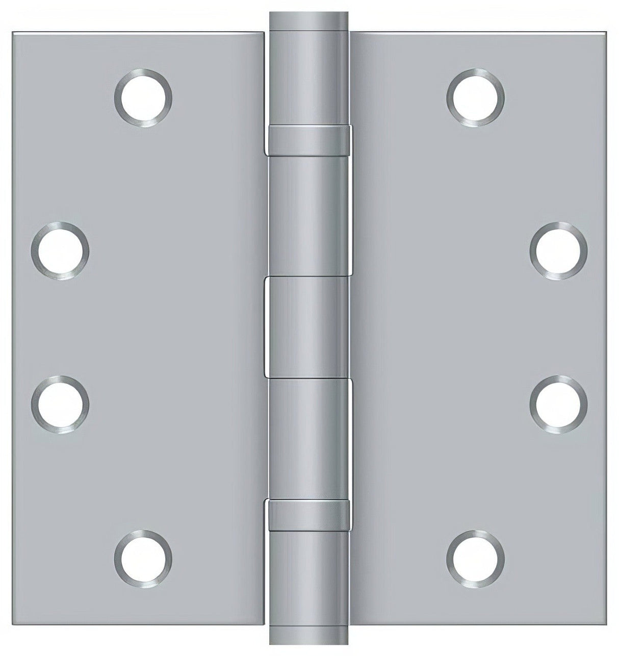 Deltana S45BBU26D brushed chrome door hinge