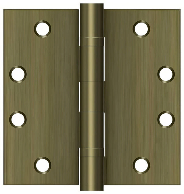Deltana S45BBU5 antique brass door hinge