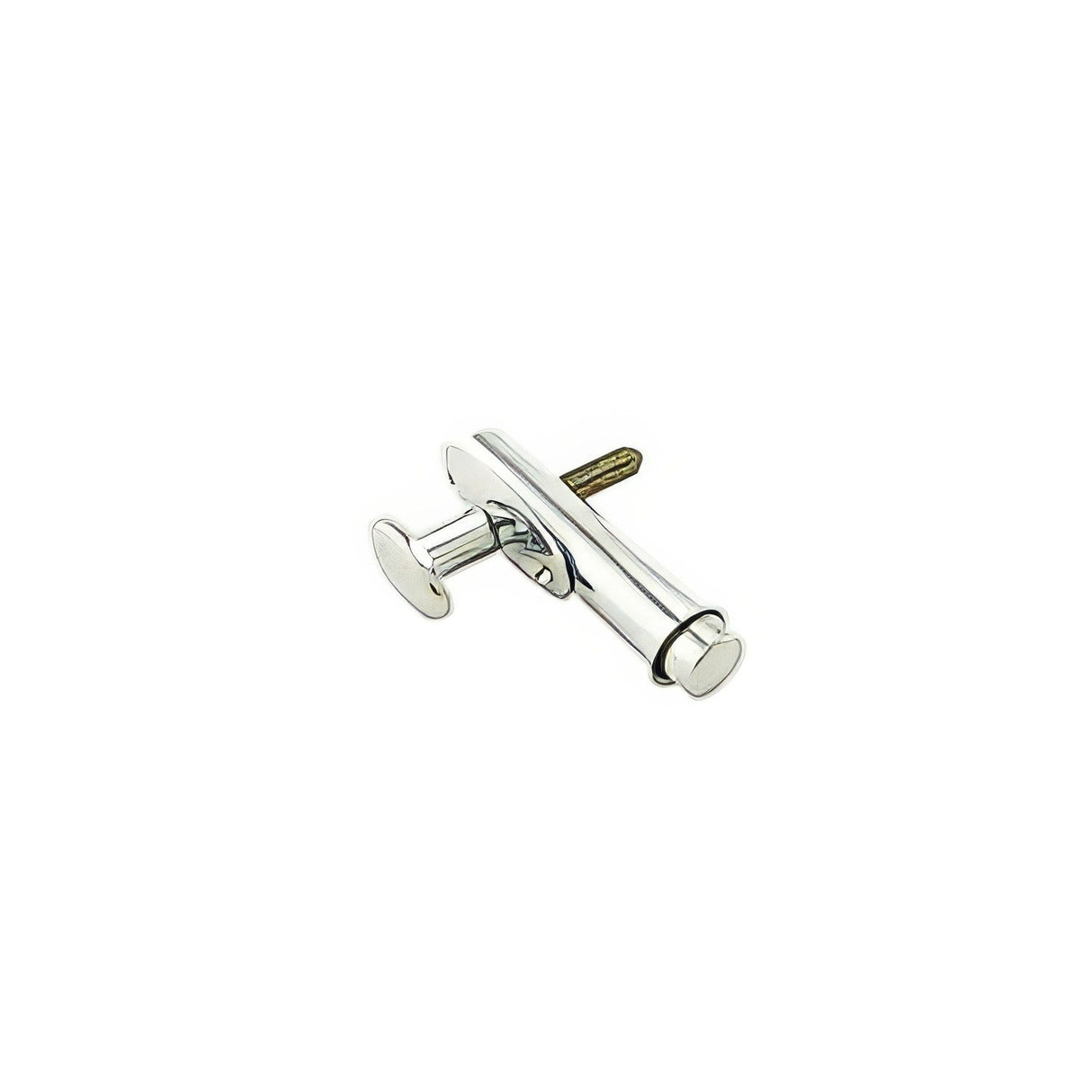 Ives S48B26 bright chrome mortise door bolt