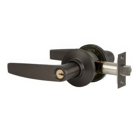 Schlage Commercial S51PJUP613 oil rubbed bronze keyed entry door lever