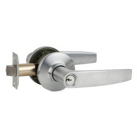 Schlage Commercial S51PJUP626 satin chrome keyed entry door lever