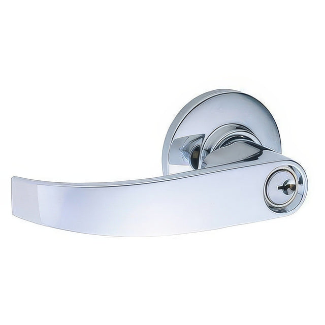Schlage Commercial S51RNEP625 polished chrome keyed entry