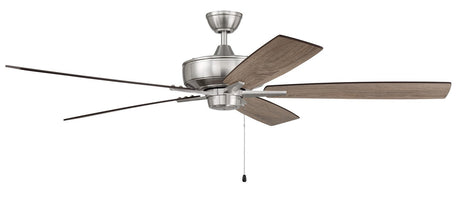Craftmade S60BNK5-60DWGWN brushed polished nickel ceiling fan blades included