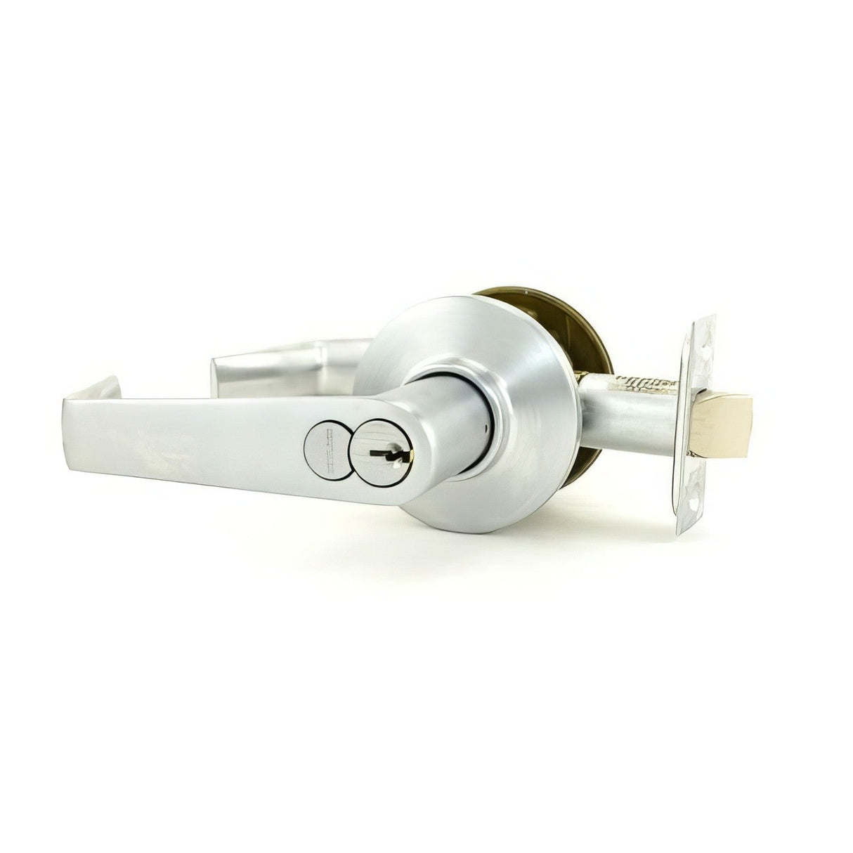 Schlage Commercial S70RSAT626 satin chrome classroom lock