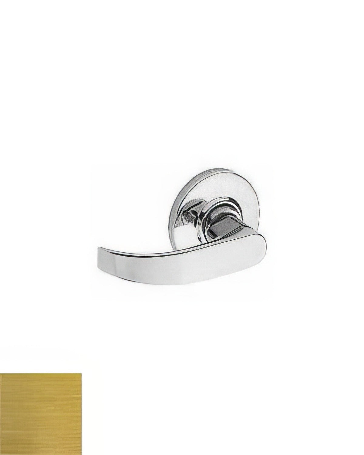 Schlage Commercial S80PNEP606 satin brass storeroom door lever
