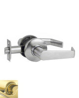 Schlage Commercial S80PSAT605 polished brass storeroom door lever