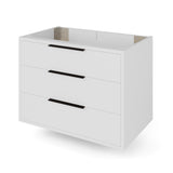 Jeffrey Alexander Gardner 31" White Single Sink Bathroom Vanity with White Resin Top - Single-Hole Faucet Top - VKGAR30WHPRE product image 3