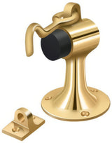 Deltana SAHF358CR003 lifetime polished brass floor mount door bumper