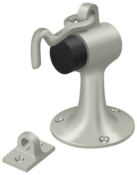 Deltana SAHF358U15A floor mount door bumper in satin stainless, additional view
