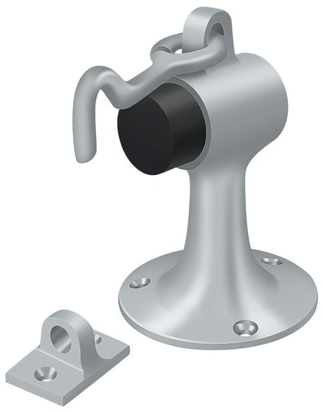 Deltana SAHF358U26D floor mount door bumper in satin stainless, additional view