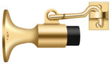 Deltana SAHW325CR003 lifetime polished brass wall mount door stop