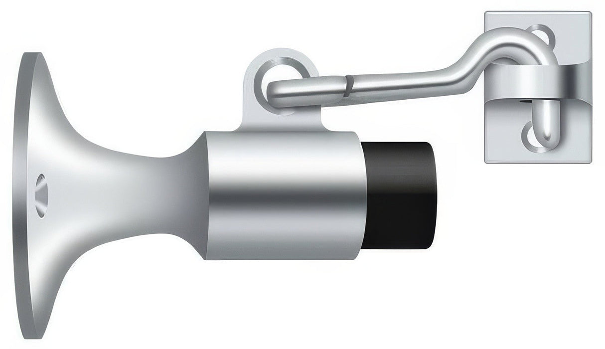 Deltana SAHW325U26 polished chrome wall mount door stop