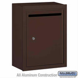 Salsbury Industries 2240ZP 2240-P Letter Box Surface Mounted Private Access Bronze