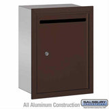 Salsbury Industries 2245ZP 2245-P Letter Box Recessed Mounted Private Access Bronze