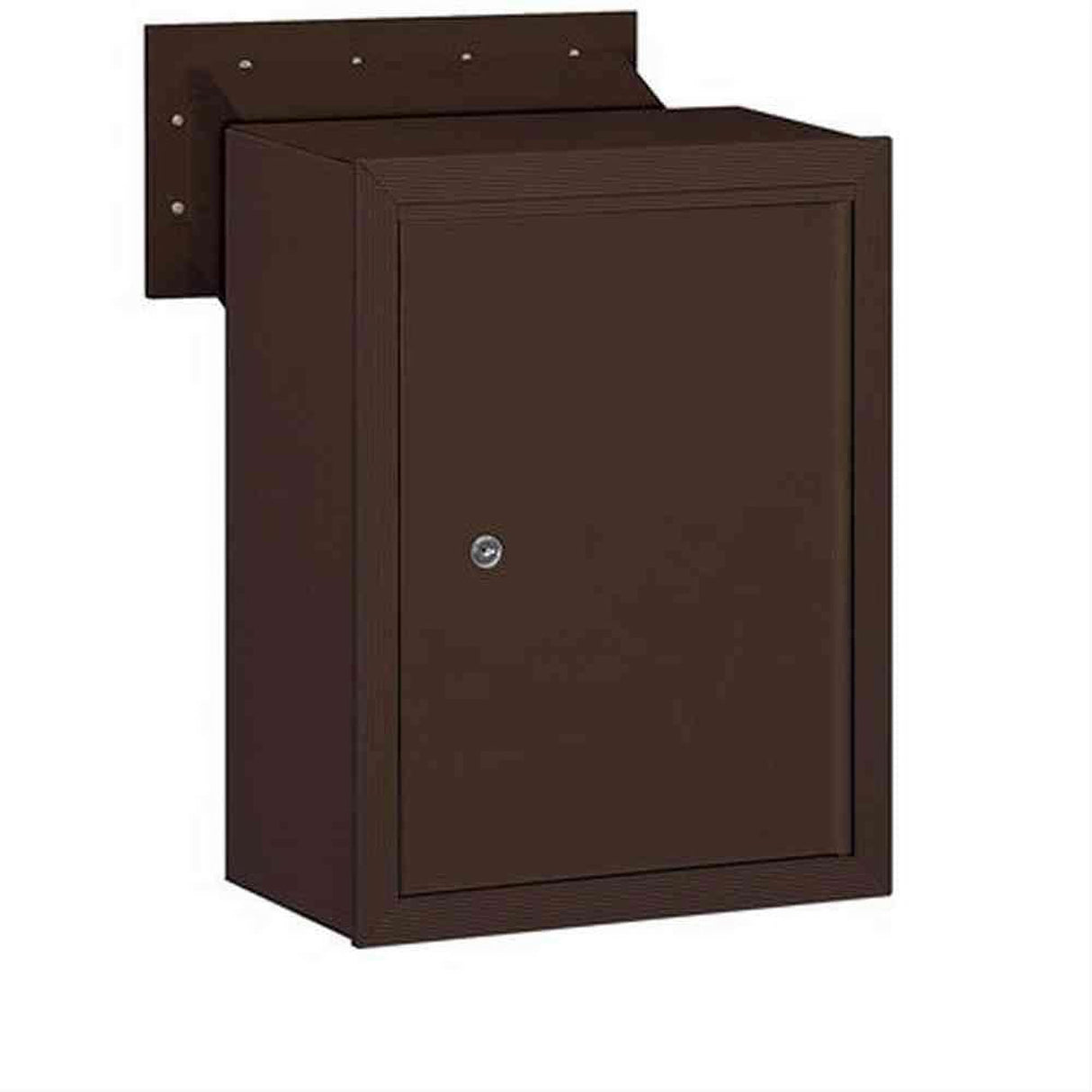 Salsbury Industries 2256BRZ 2256 Receptacle Option for Mail Drop Bronze