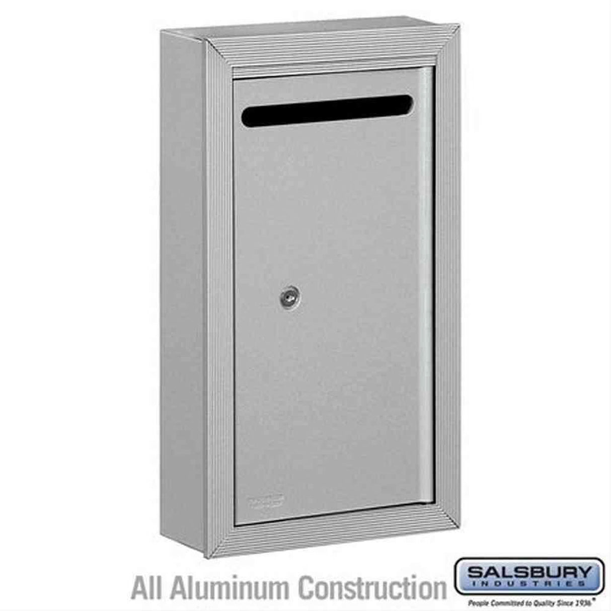 Salsbury Industries 2260AP 2260-P Letter Box Surface Mounted Private Access Aluminum