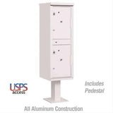 Salsbury Industries 3302-U Outdoor Parcel Locker 2 Compartments USPS Access