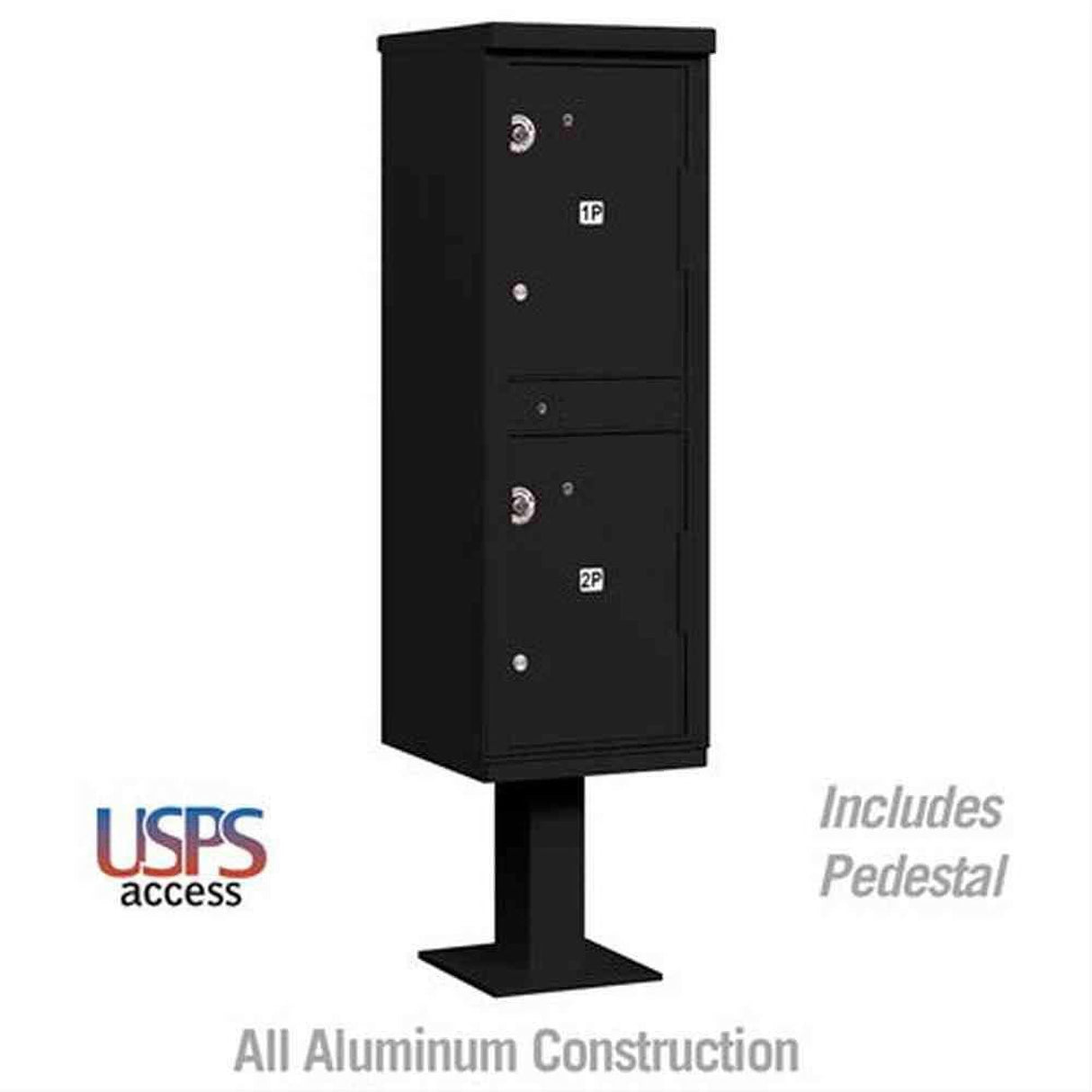 Salsbury Industries 3302-U Outdoor Parcel Locker 2 Compartments USPS Access