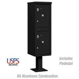 Salsbury Industries 3302-U Outdoor Parcel Locker 2 Compartments USPS Access