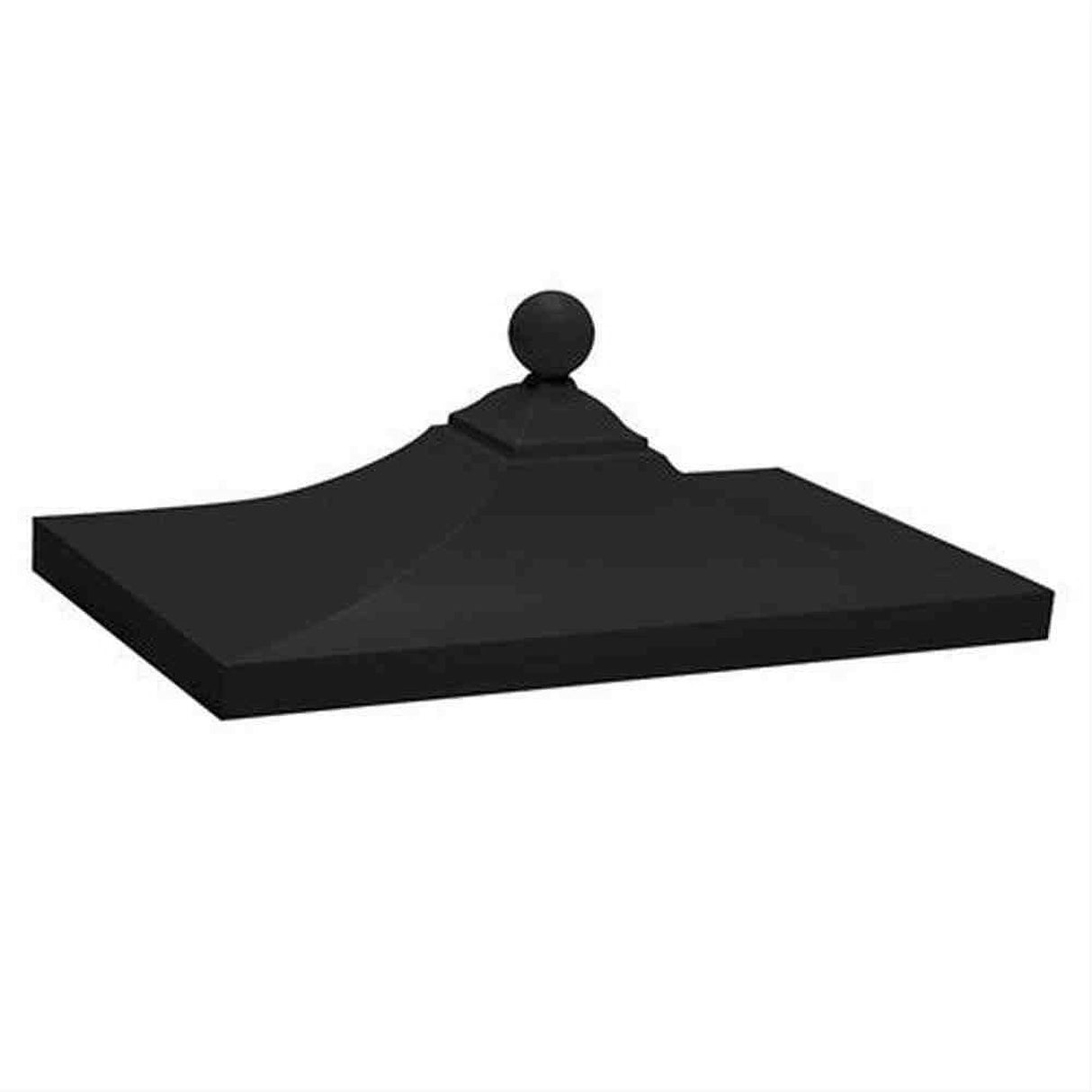 Salsbury Industries 3350BLK 3350 Regency Decorative CBU Top Black