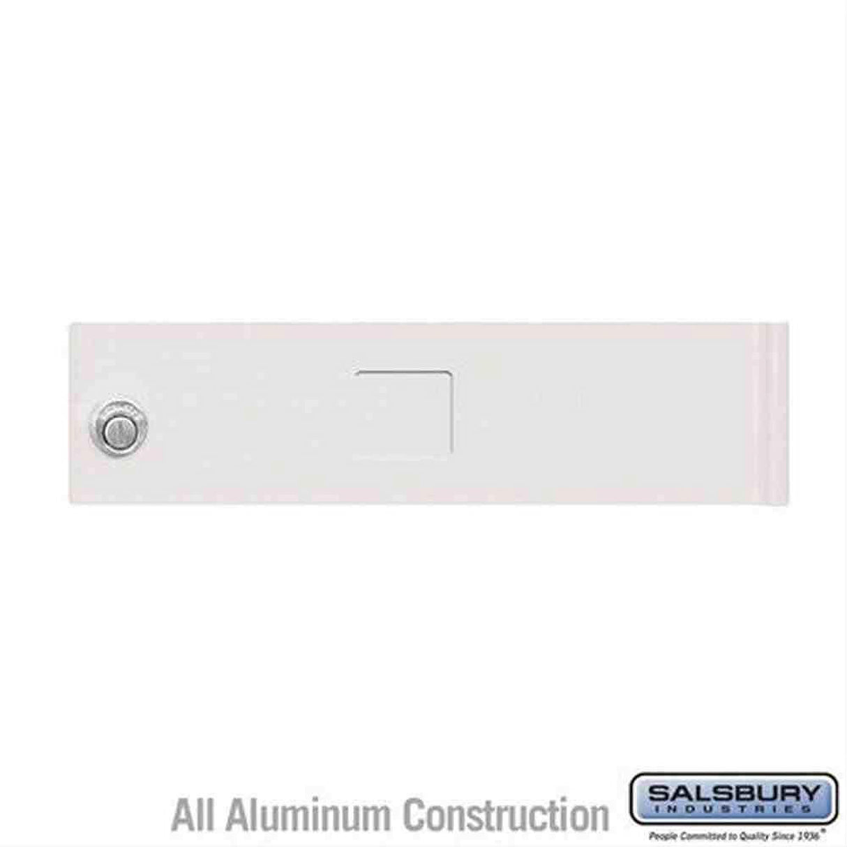 Salsbury Industries 3351WHT 3351 Replacement Door and Lock Standard A Size for Cluster Box Unit White