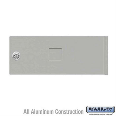 Salsbury Industries 3352GRY 3352 Replacement Door and Lock Standard B Size for Cluster Box Unit Gray