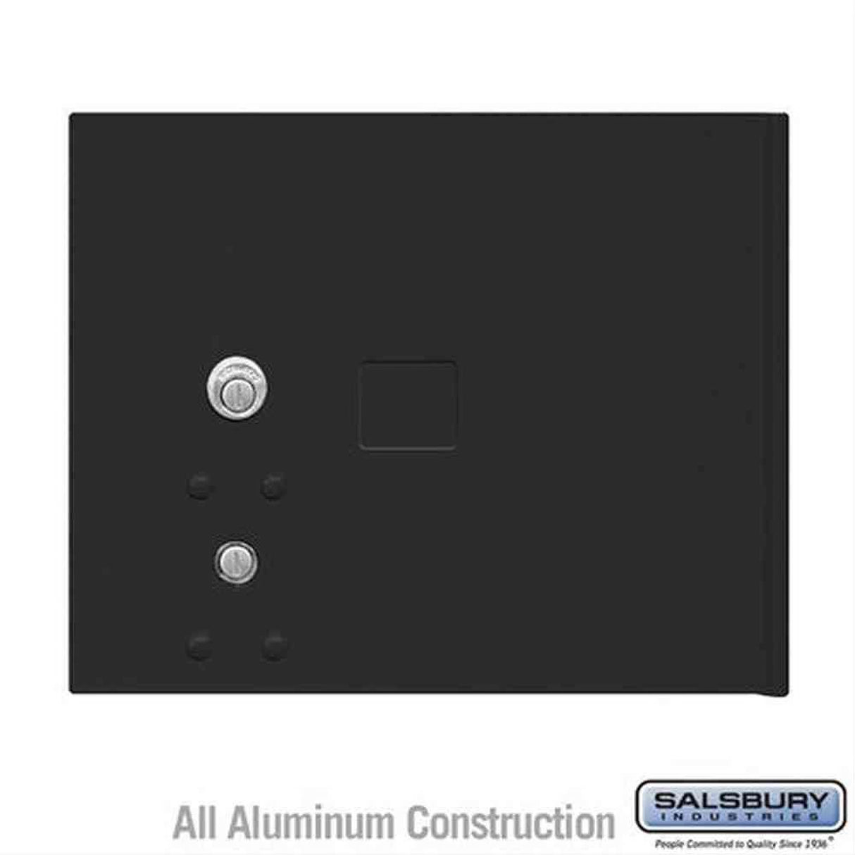 Salsbury Industries 3353BLK 3353 Replacement Parcel Locker Door and Tenant Lock for Cluster Box Unit Small Parcel Locker Black