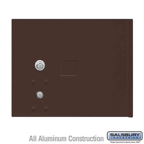 Salsbury Industries 3353BRZ 3353 Replacement Parcel Locker Door and Tenant Lock for Cluster Box Unit Small Parcel Locker Bronze