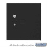 Salsbury Industries 3354BLK 3354 Replacement Parcel Locker Door and Tenant Lock for Cluster Box Unit Large Parcel Locker Black